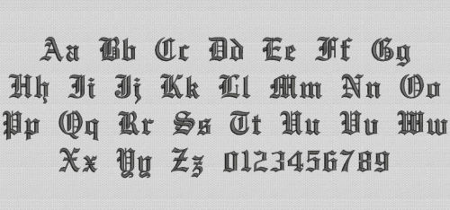 Old English preview image
